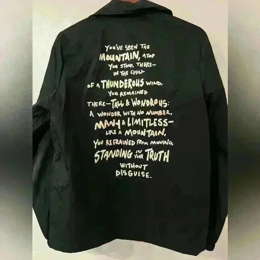 Black history month  jacket size small